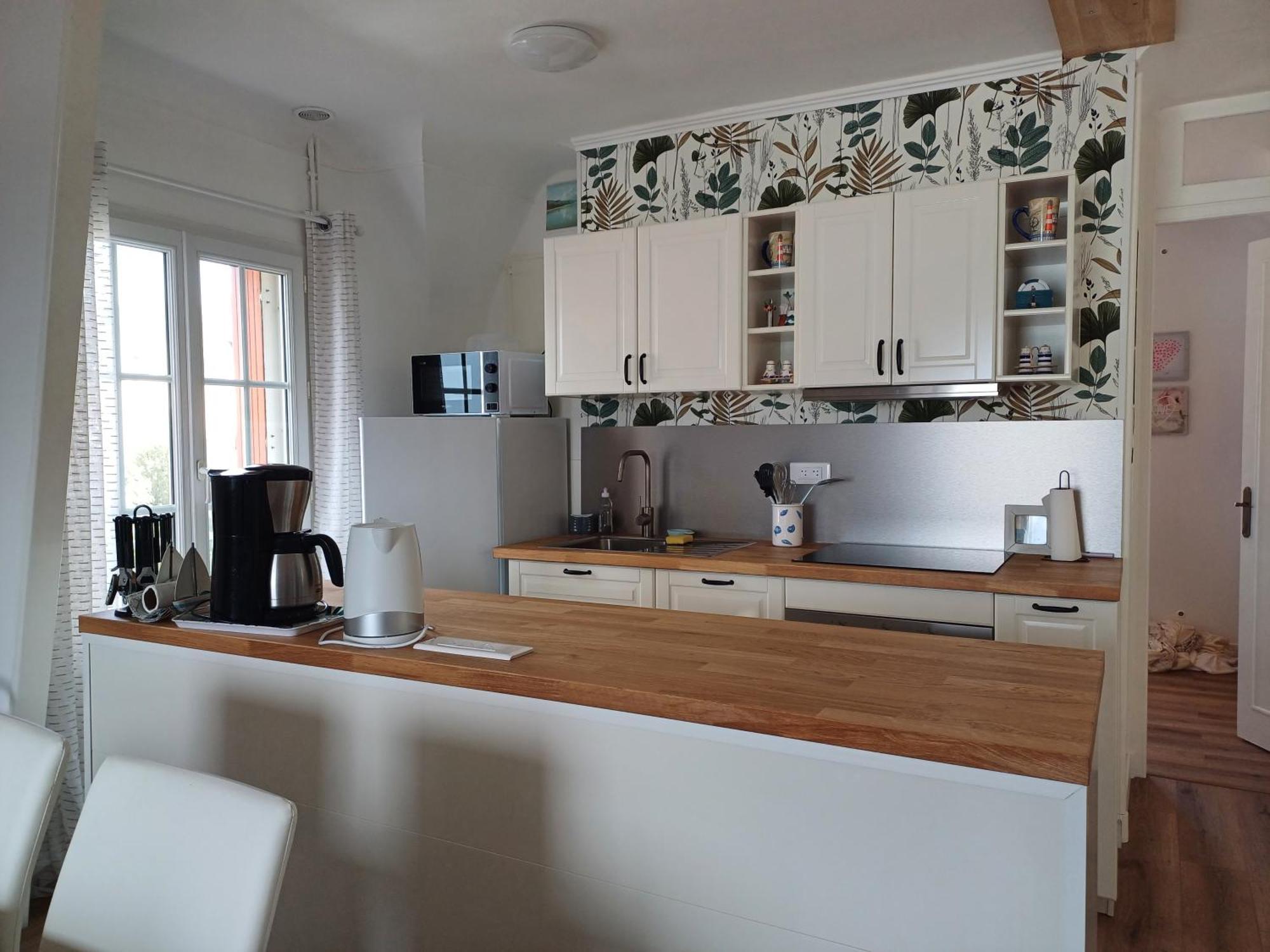 Au Gre Des Marees 2 Appartement Face A La Mer 2Eme Etage Ault Luaran gambar