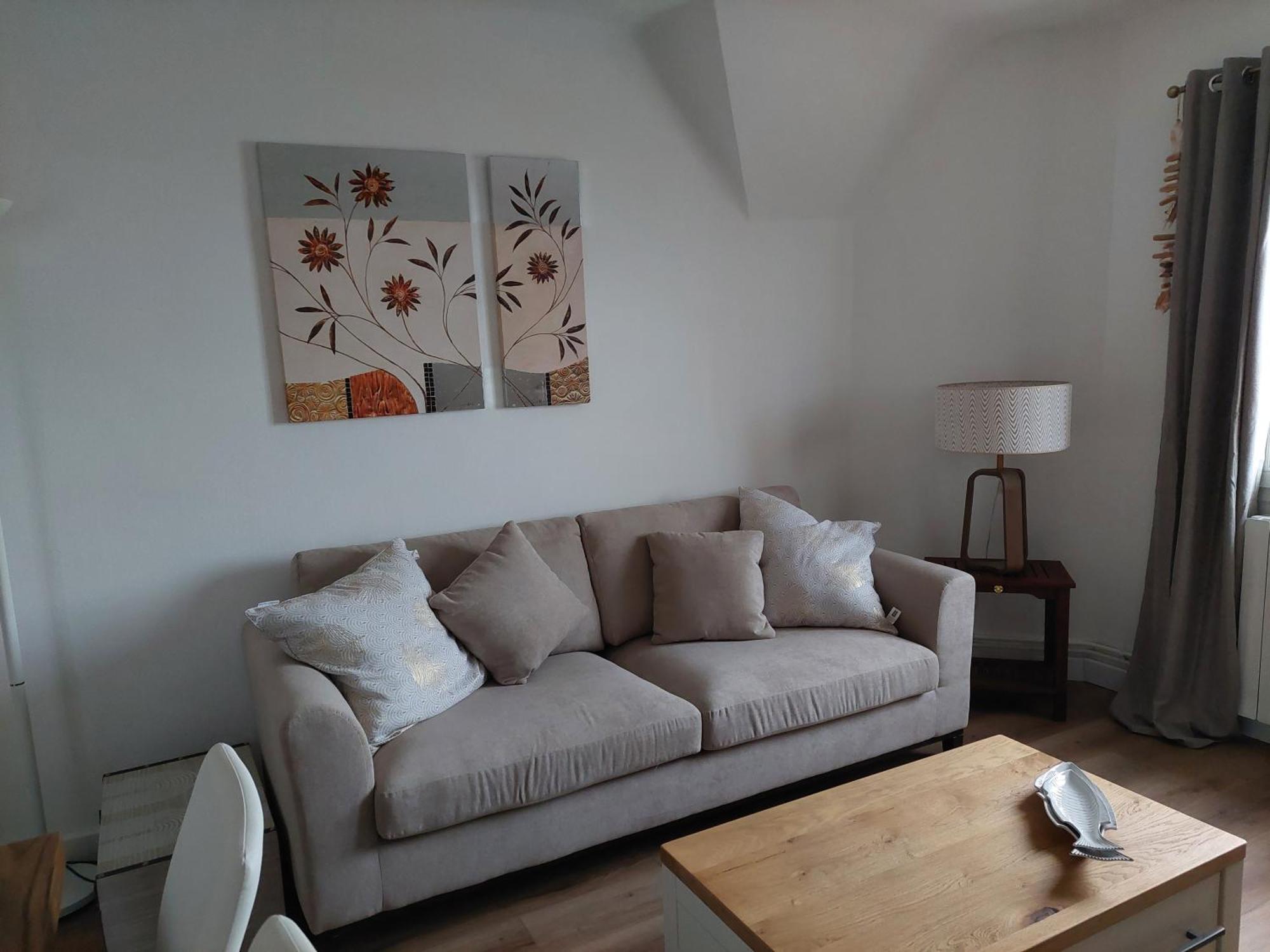 Au Gre Des Marees 2 Appartement Face A La Mer 2Eme Etage Ault Luaran gambar